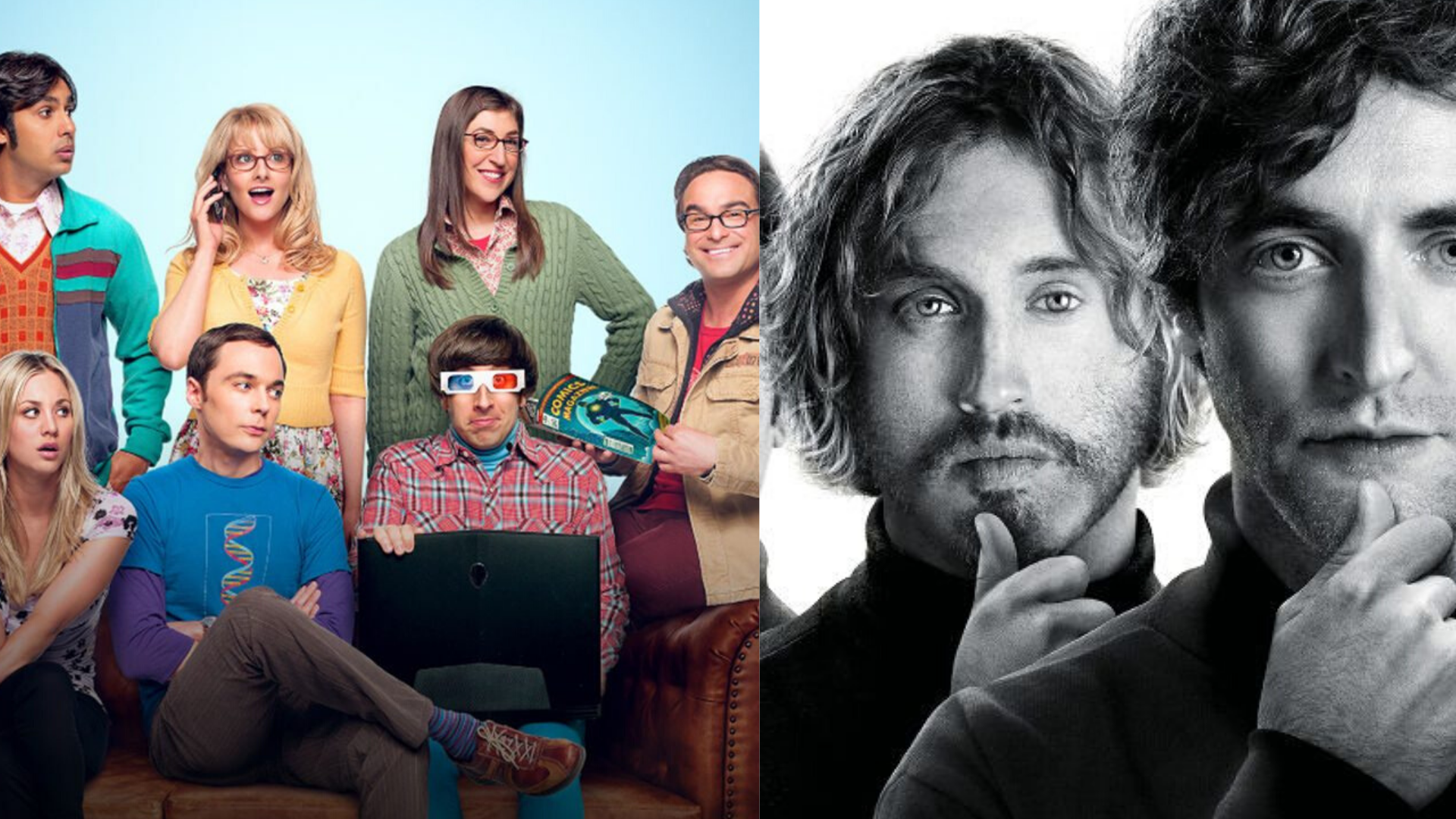 The Big Bang Theory e Silicon Valley (copertine)