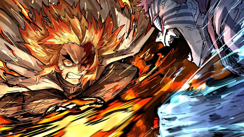 Demon Slayer Rengoku Akaza