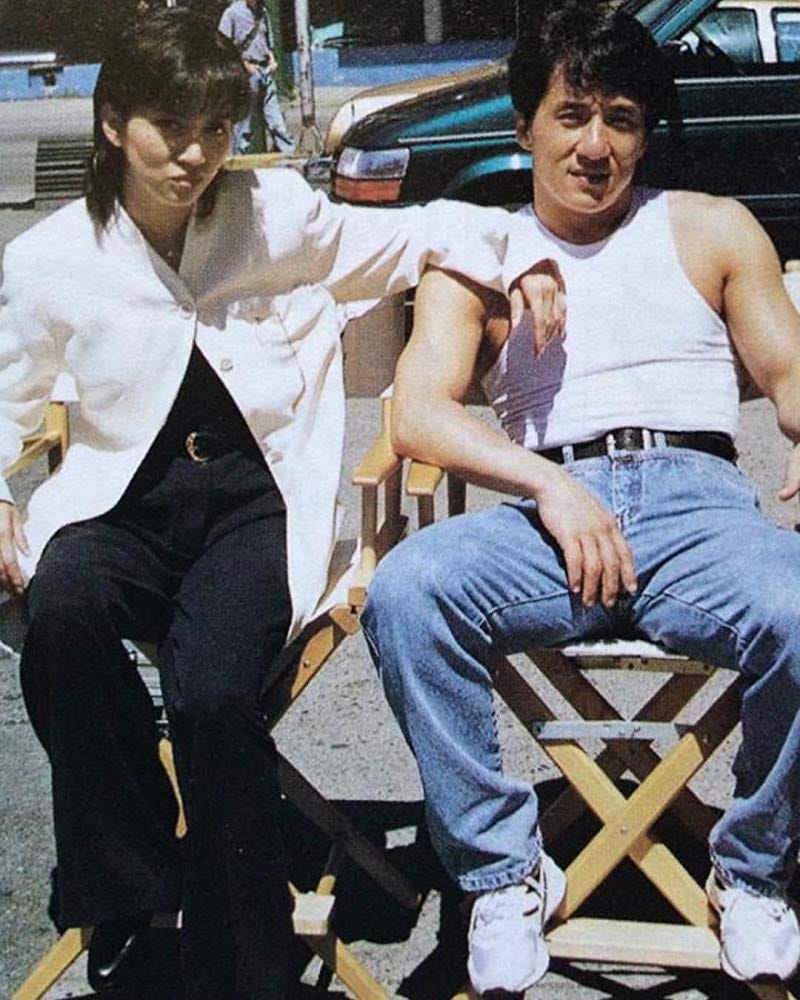 Anita Mui e Jackie Chan